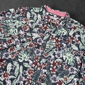 Tommy Bahama Shirt Men 3XL Multicolor Newport Coast Long Sleeve Pima Cotton*Read